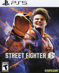 Street Fighter 6 PAL Playstation 5 PAL box art
