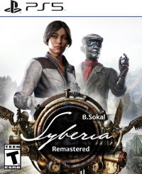 Syberia Remastered Playstation 5 US box art