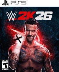 WWE 2K26 Playstation 5 US box art