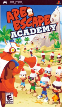 Ape Escape Academy PSP  box art