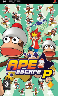 Ape Escape P PAL PSP PAL box art