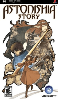 Astonishia Story PSP US box art