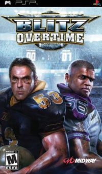 Blitz Overtime PSP US box art