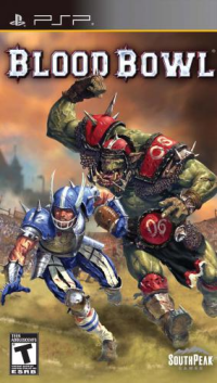 Blood Bowl PSP US box art