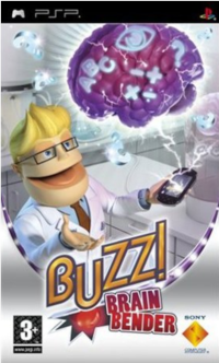 Buzz: Brain Twister PAL PSP PAL box art