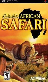 Cabela's African Safari PSP US box art
