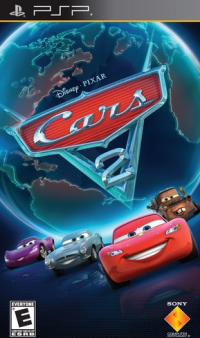 Cars 2 PAL PSP PAL box art