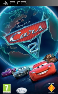 Cars 2 (essentials) PAL PSP PAL box art