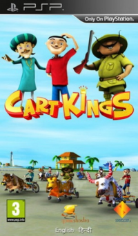 Cart Kings PAL PSP PAL box art