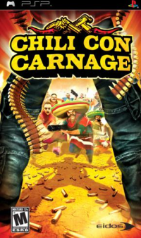 Chili Con Carnage PAL PSP PAL box art
