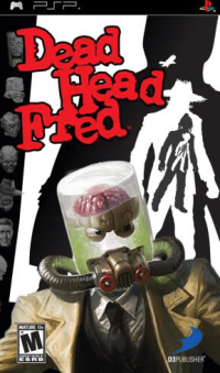 Dead Head Fred PAL PSP box art