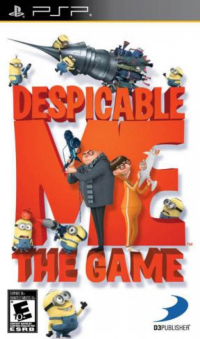 Despicable Me PAL PSP  box art