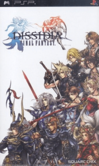 Dissidia Final Fantasy PSP US box art