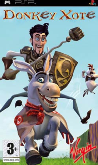 Donkey Xote PAL PSP  box art