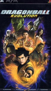 Dragon Ball Evolution PAL PSP PAL box art