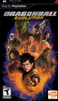 Dragonball: Evolution PSP US box art