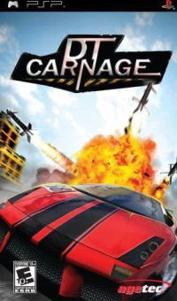 DT Carnage PSP  box art
