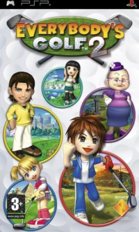 Everybody's Golf 2 PAL PSP PAL box art
