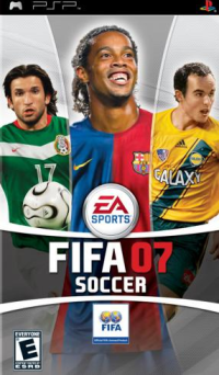 FIFA 07 PAL PSP PAL box art