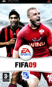 FIFA 09 PAL PSP PAL box art