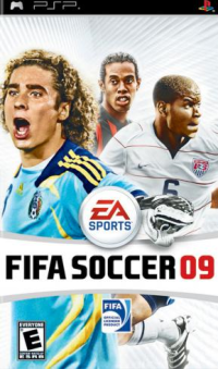 FIFA Soccer 09 PSP  box art
