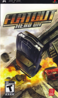 FlatOut Head On PSP US box art