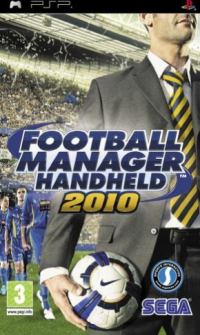 Football Manager Handheld 2010 PAL PSP PAL box art