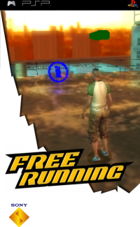 Free Running PSP US box art