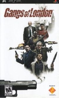 Gangs of London PAL PSP PAL box art