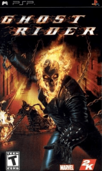 Ghost Rider PAL PSP box art