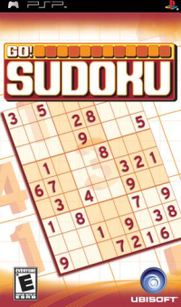 Go Sudoku PAL PSP PAL box art