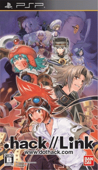 .hack Link PAL PSP box art