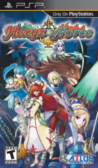 Hexyz Force PSP US box art