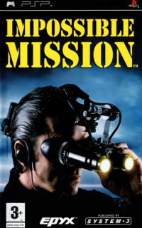 Impossible Mission PAL PSP box art