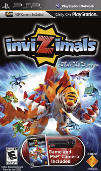 Invizimals PAL PSP PAL box art