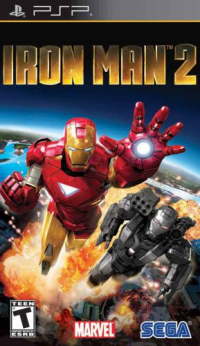 Iron Man 2 PSP box art