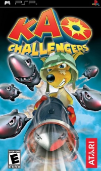 Kao Challengers PSP  box art