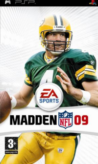 Madden NFL 09 PAL PSP PAL box art