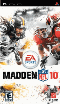 Madden NFL 10 PSP US box art
