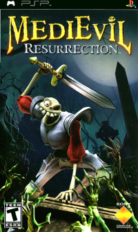 MediEvil Resurrection PSP US box art