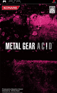 Metal Gear Acid PAL PSP PAL box art