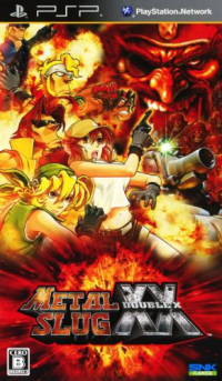 Metal Slug XX PAL PSP PAL box art