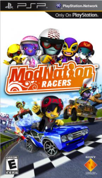ModNation Racers PSP  box art