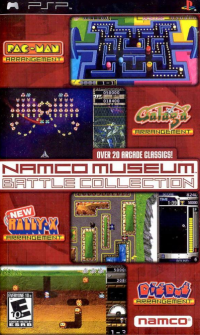 Namco Museum Battle Collection PSP  box art