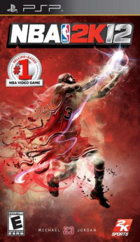 NBA 2K12 PSP  box art