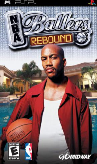 NBA Ballers: Rebound PAL PSP  box art