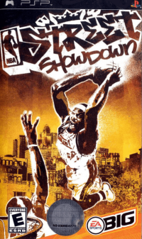 NBA Street Showdown PSP  box art