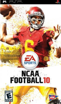 NCAA Football 10 PSP box art