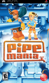 Pipe Mania PSP  box art