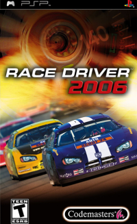 Race Driver 2006 PSP US box art